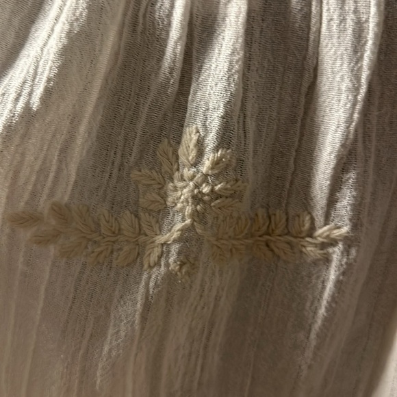 House Of Harlow 1960 women’s white boho flowy blouse size small - Picture 5 of 10